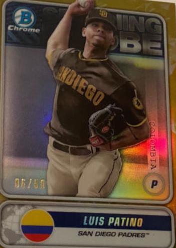 Luis Patino [Gold Refractor] #STG-LP