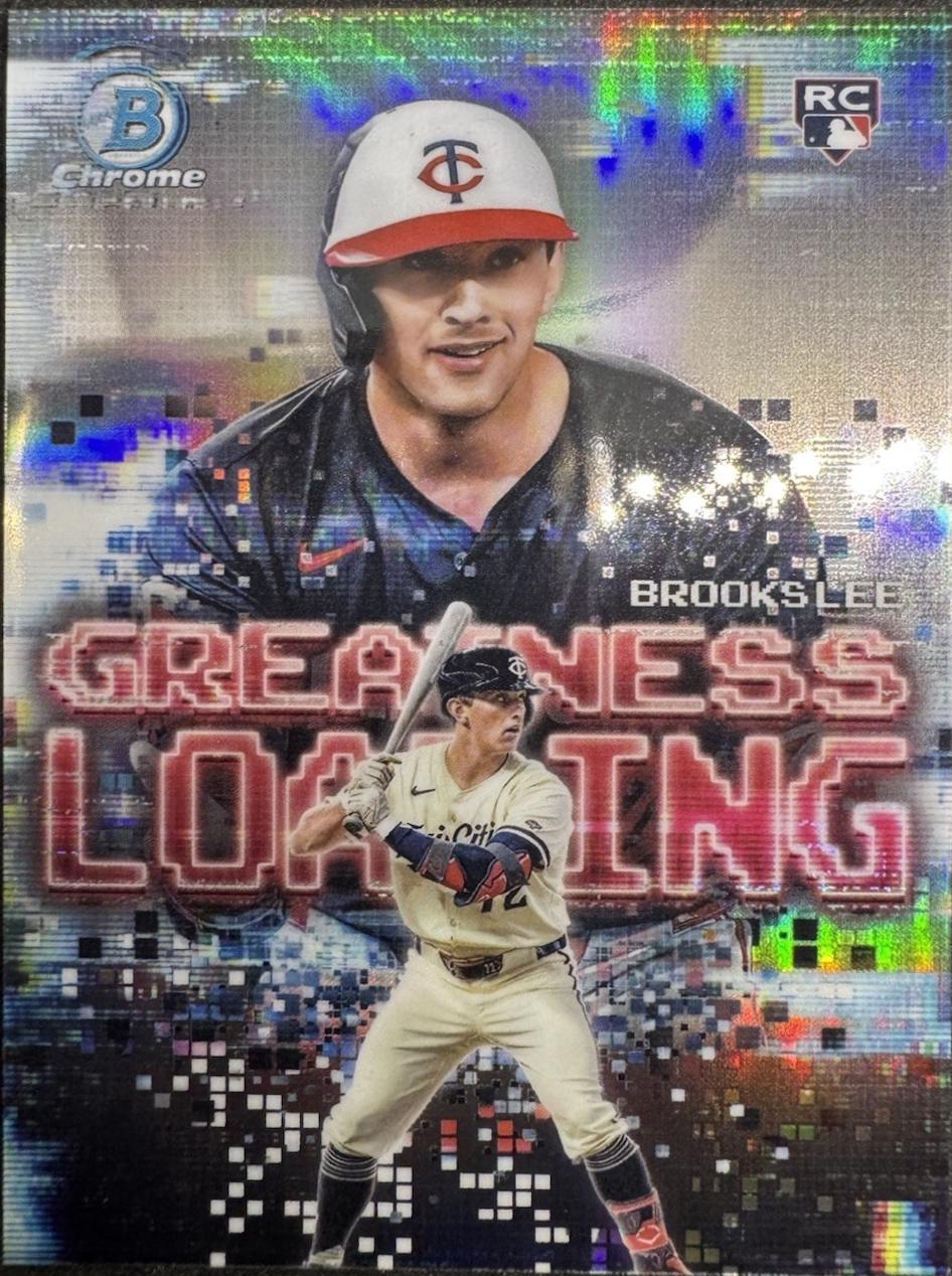 Brooks Lee #GL-14 Baseball Cards 2025 Bowman Greatness Loading