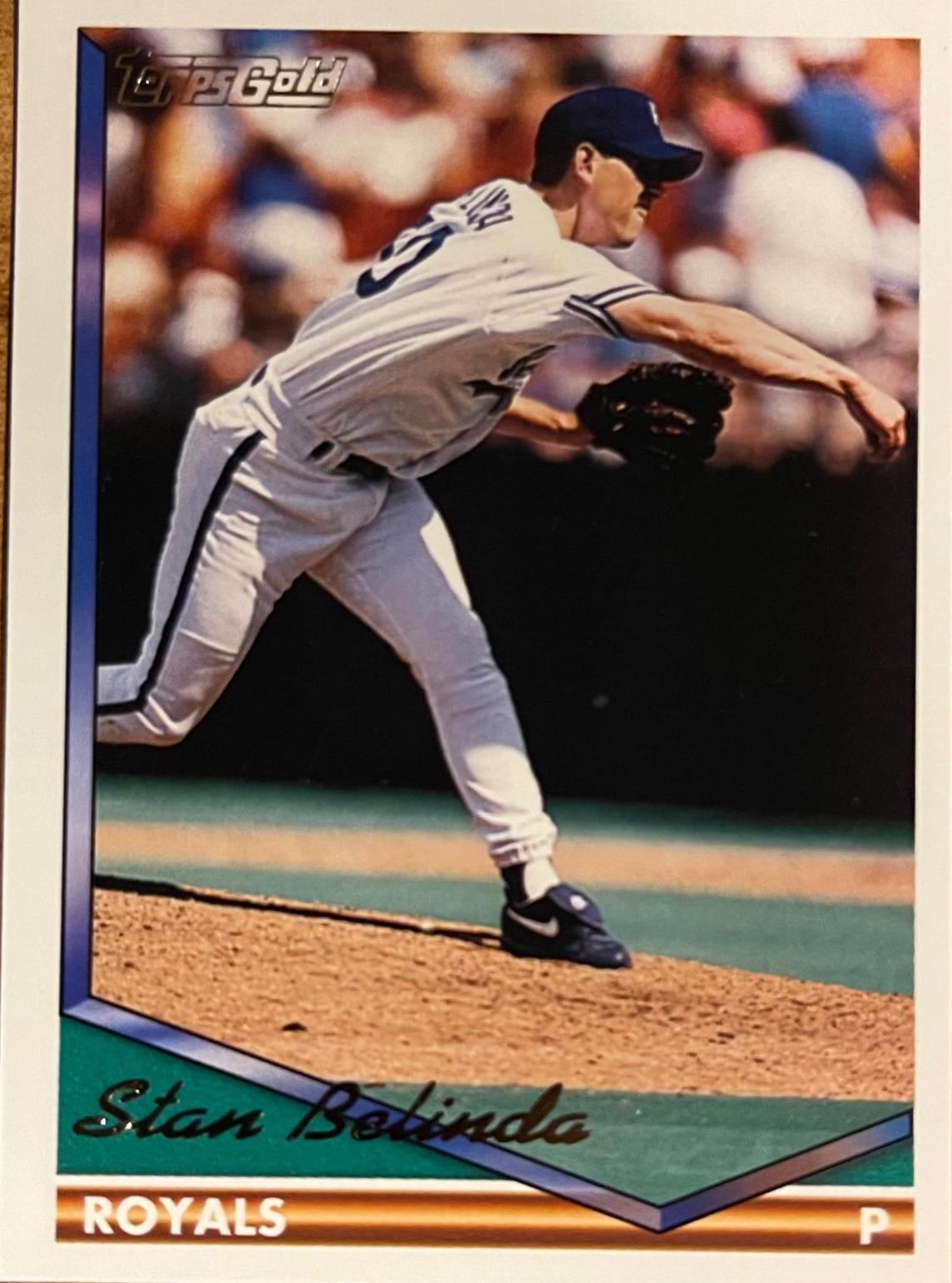 Stan Belinda #247 Baseball Cards 1994 Topps Gold