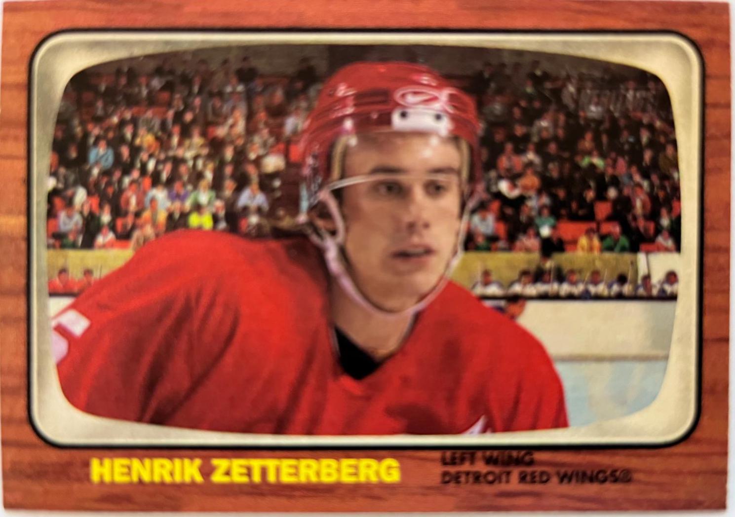 Henrik Zetterberg #131 Football Cards 2002 Topps Heritage