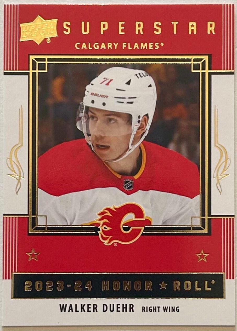Walker Duehr #HR69 Hockey Cards 2023 Upper Deck Honor Roll