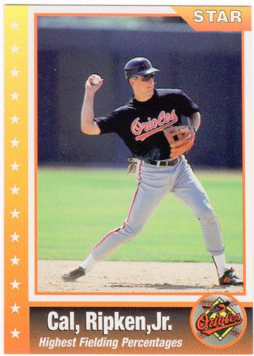 Cal Ripken Jr. #45 Baseball Cards 1995 Star Ripken 80
