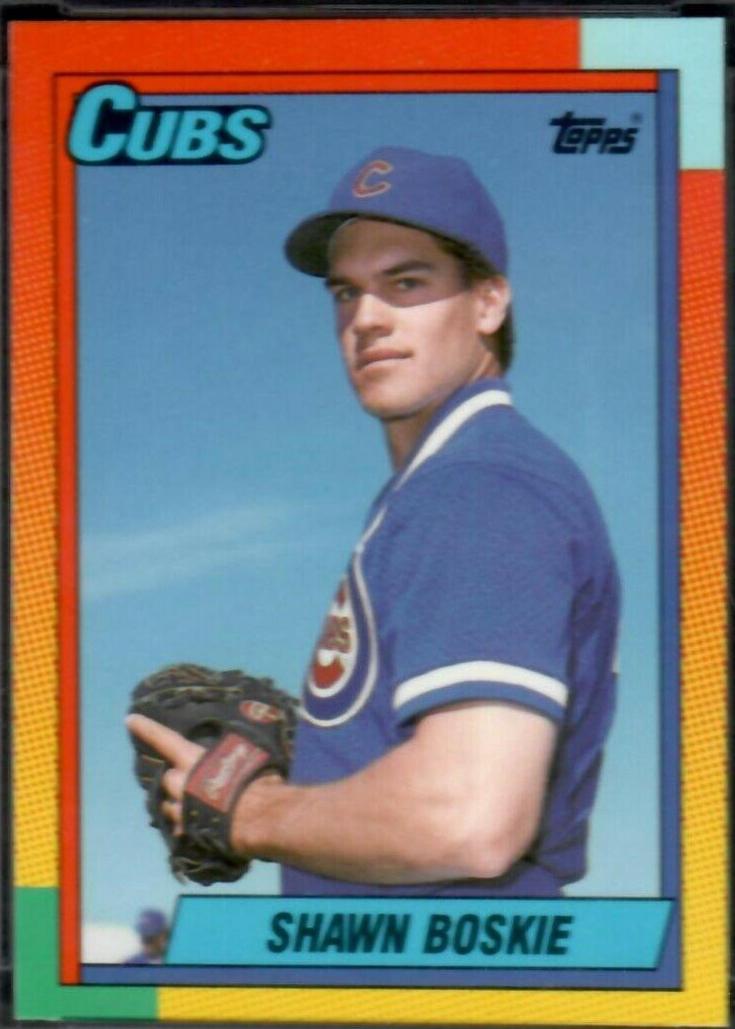 Shawn Boskie #10T Baseball Cards 1990 Topps Traded Tiffany