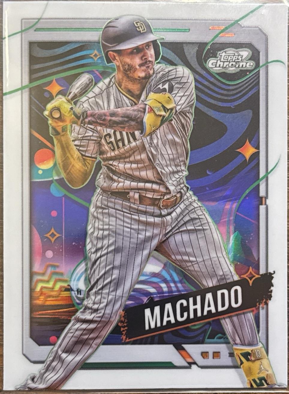 Manny Machado [White Border] #12