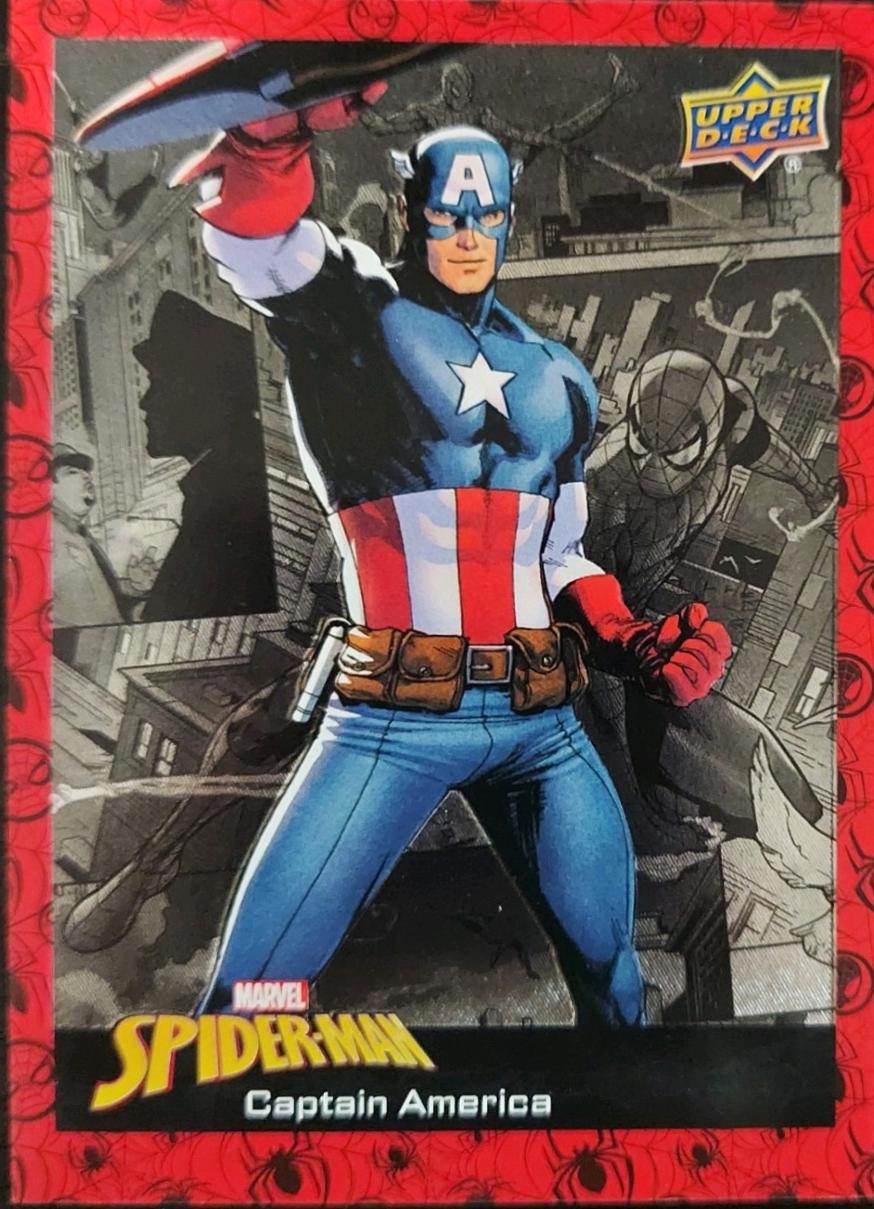 Captain America #21 Marvel 2024 Upper Deck Spider-Man
