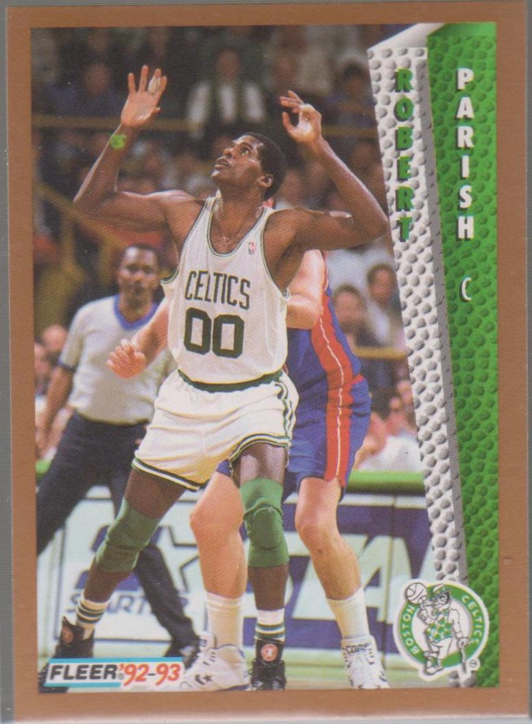 Robert Parish #18 Basketball Cards 1992 Fleer