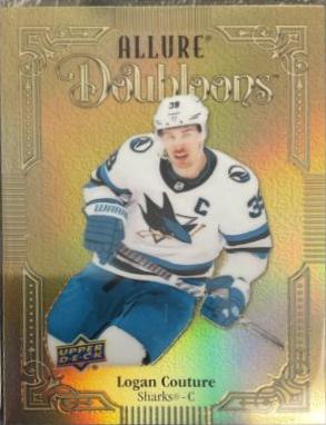 Logan Couture #DB-87 Hockey Cards 2023 Upper Deck Allure Doubloons