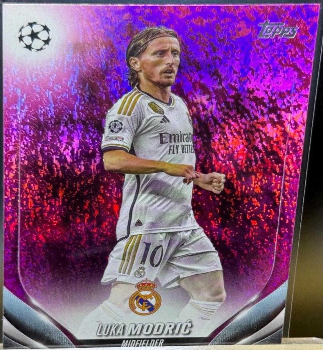Luka Modric [Pink Sparkle] #5 Prices | 2023 Topps UEFA Club | Soccer Cards