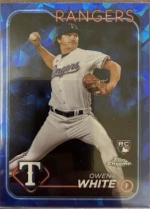 Owen White #5 Baseball Cards 2024 Topps Chrome Sapphire