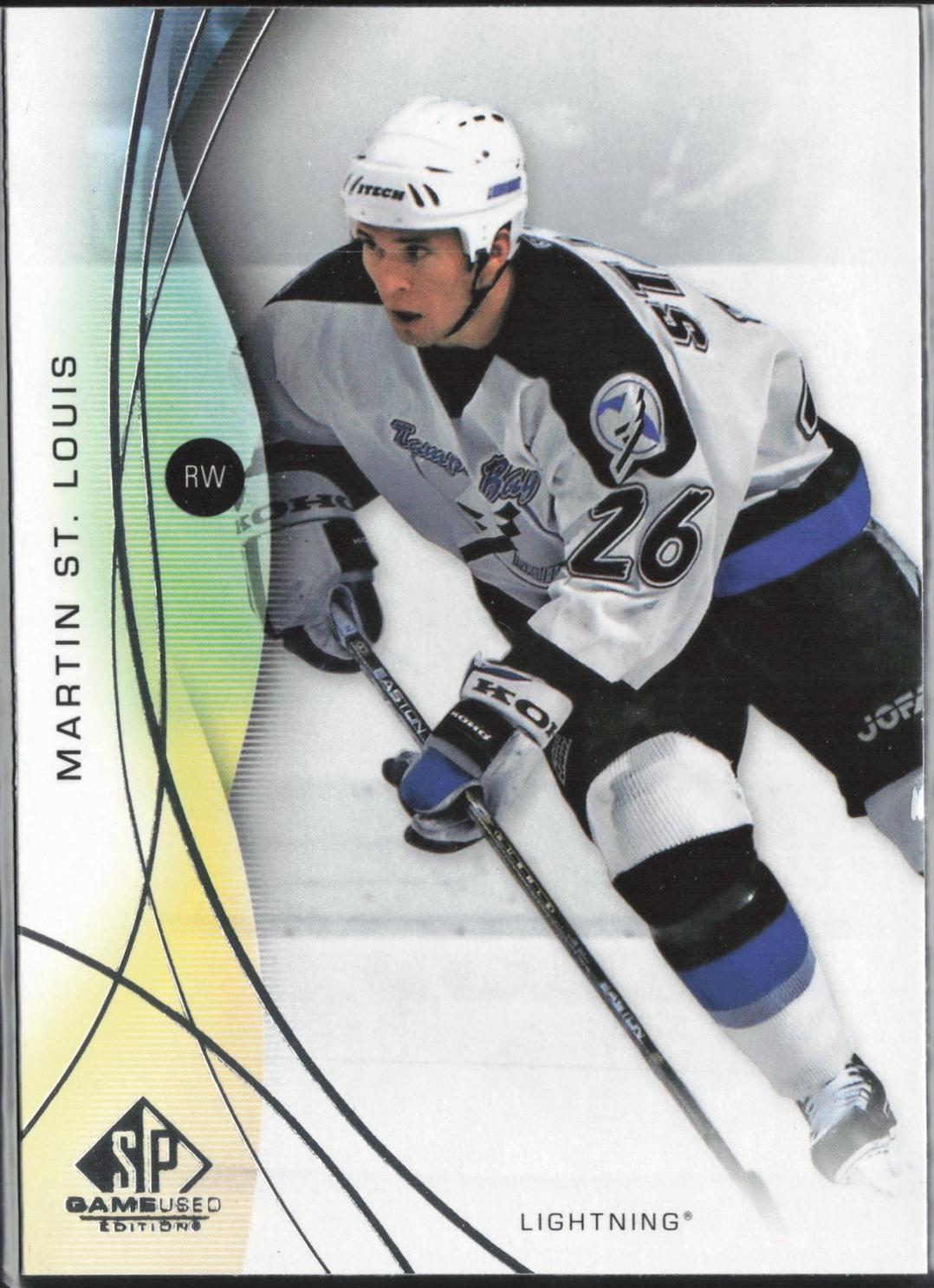 Martin St. Louis #188 Hockey Cards 2024 SP Game Used