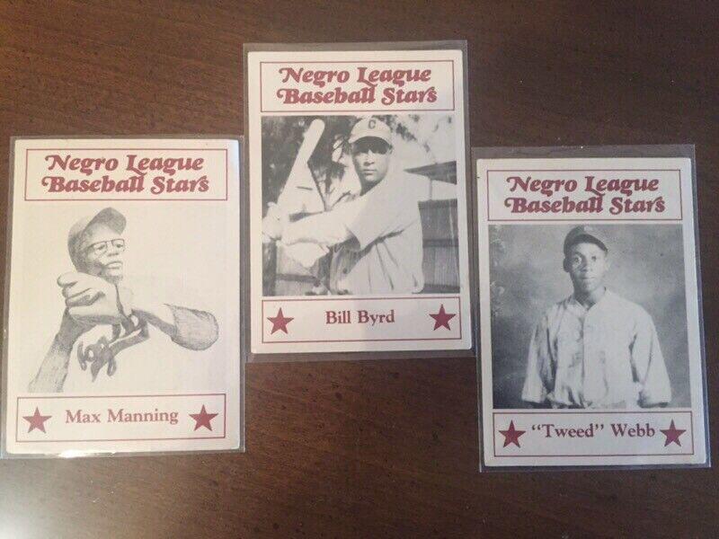 Bill Byrd #52 Baseball Cards 1986 Fritsch Negro League Baseball Stars