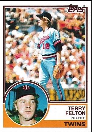 Terry Felton #181 Baseball Cards 1983 Topps