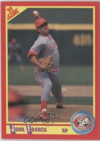 John Franco #273 Baseball Cards 1990 Score
