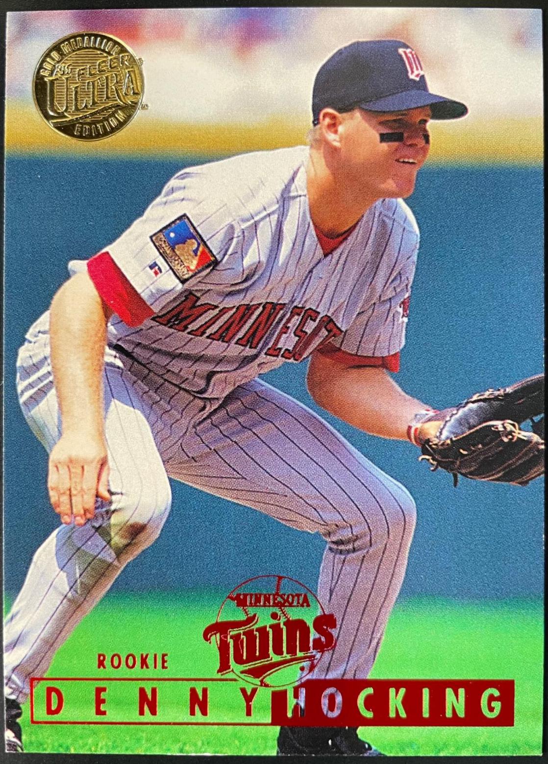 Denny Hocking #302 1995 Ultra Gold Medallion Baseball