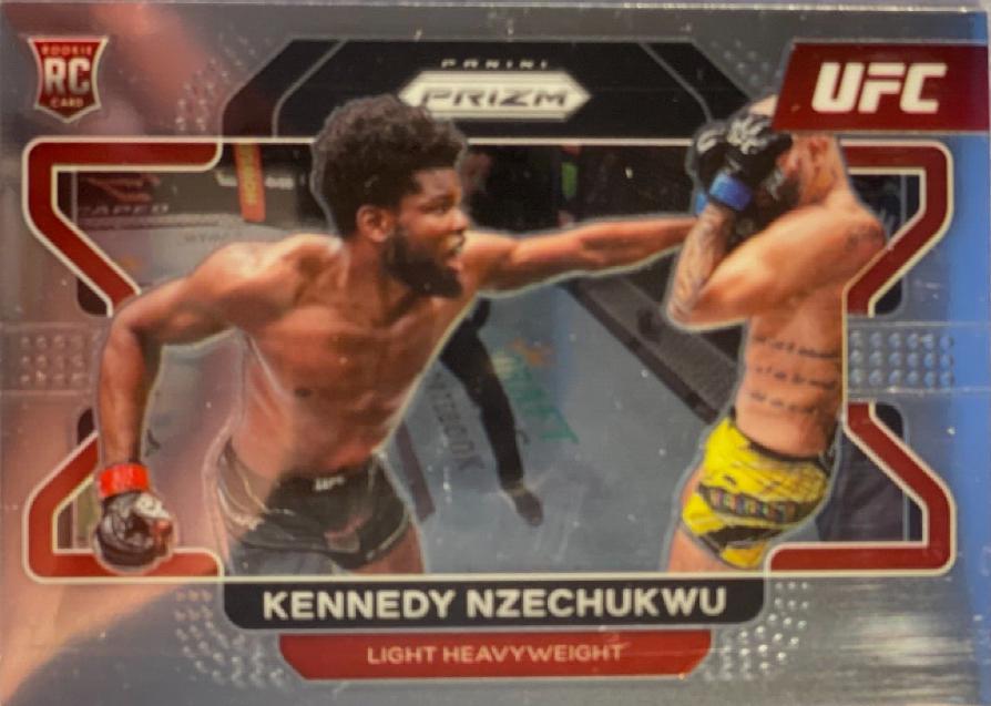 Kennedy Nzechukwu #74 Ufc Cards 2022 Panini Prizm UFC