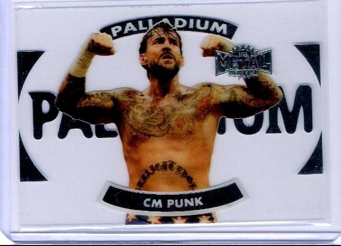 CM Punk #P-17 Wrestling Cards 2022 SkyBox Metal Universe AEW Palladium