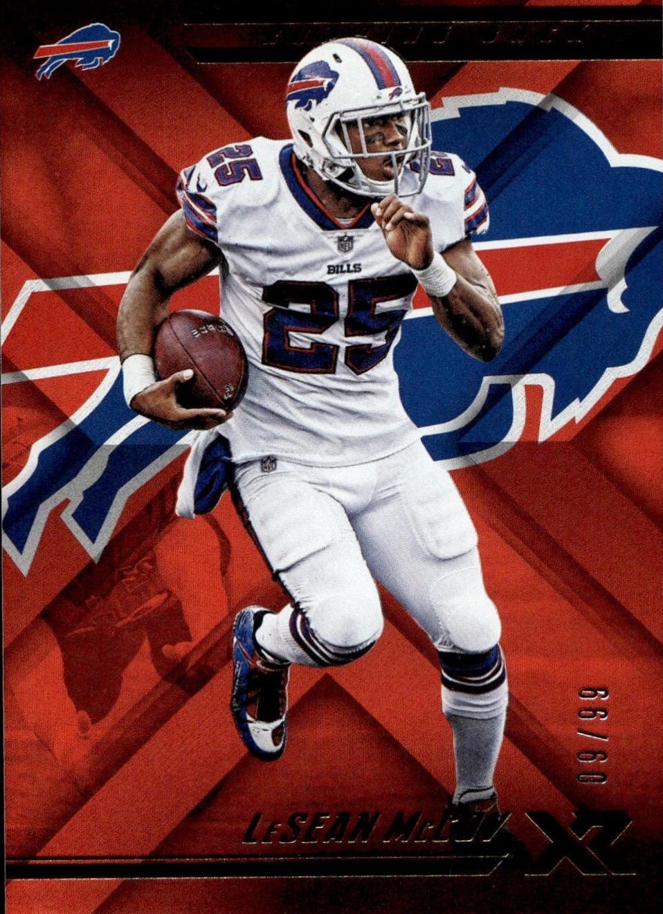 LeSean McCoy #1 Football Cards 2018 Panini XR