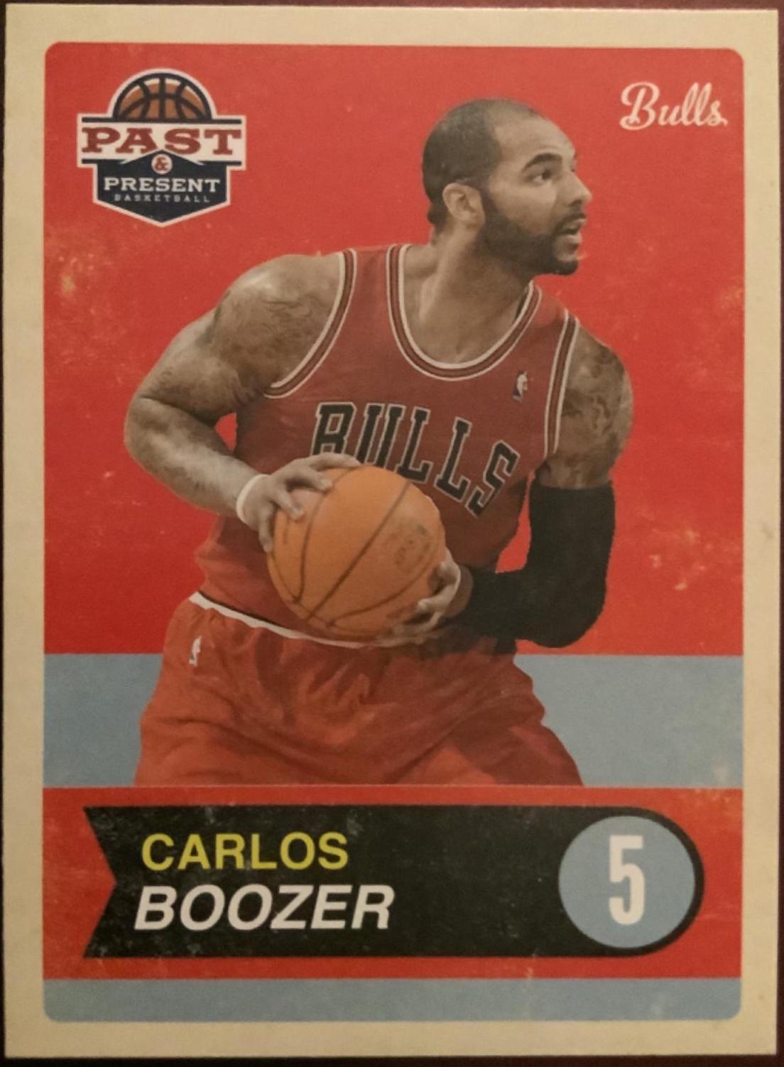Carlos Boozer #7 Basketball Cards 2012 Panini Past & Present