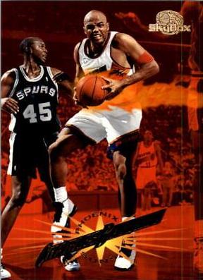 Charles Barkley #94 Basketball Cards 1995 Skybox Premium