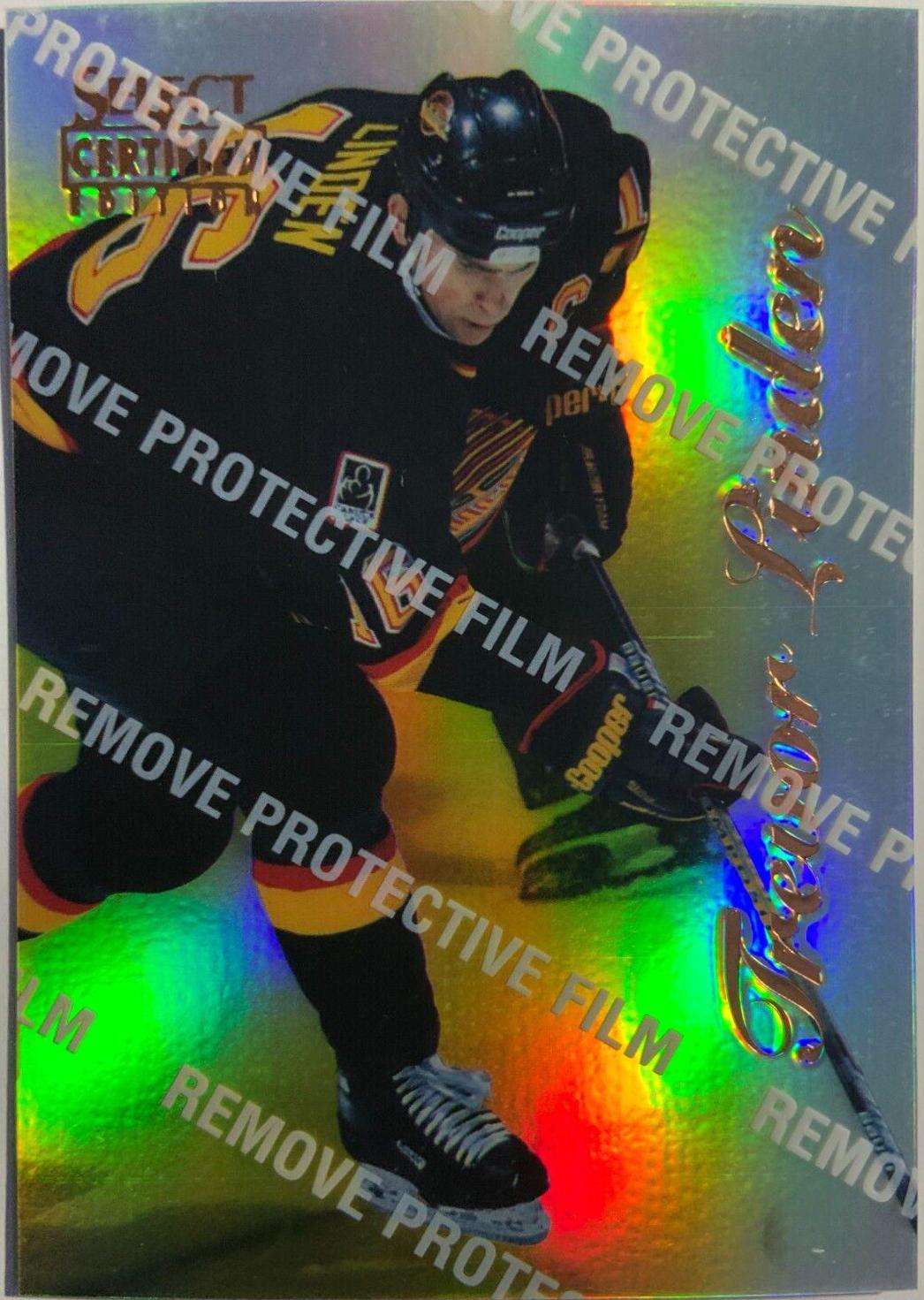 Trevor Linden #42 Hockey Cards 1996 Select Certified