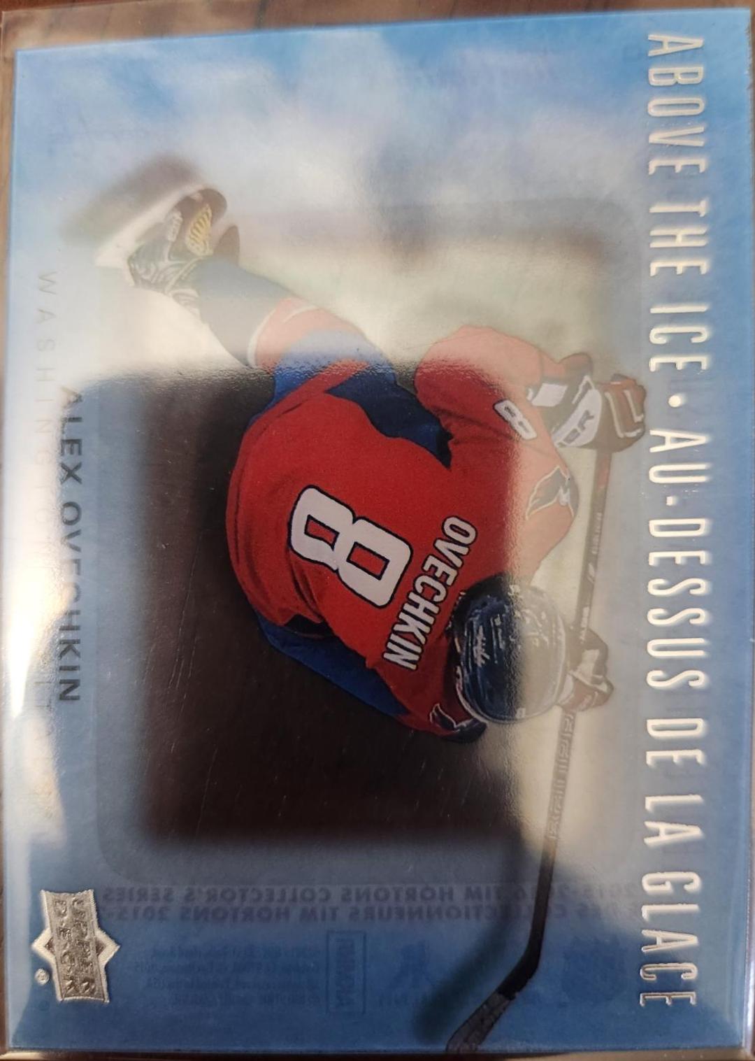 Alex Ovechkin #AI-AO Hockey Cards 2015 Upper Deck Tim Hortons Collector's Series Above the Ice