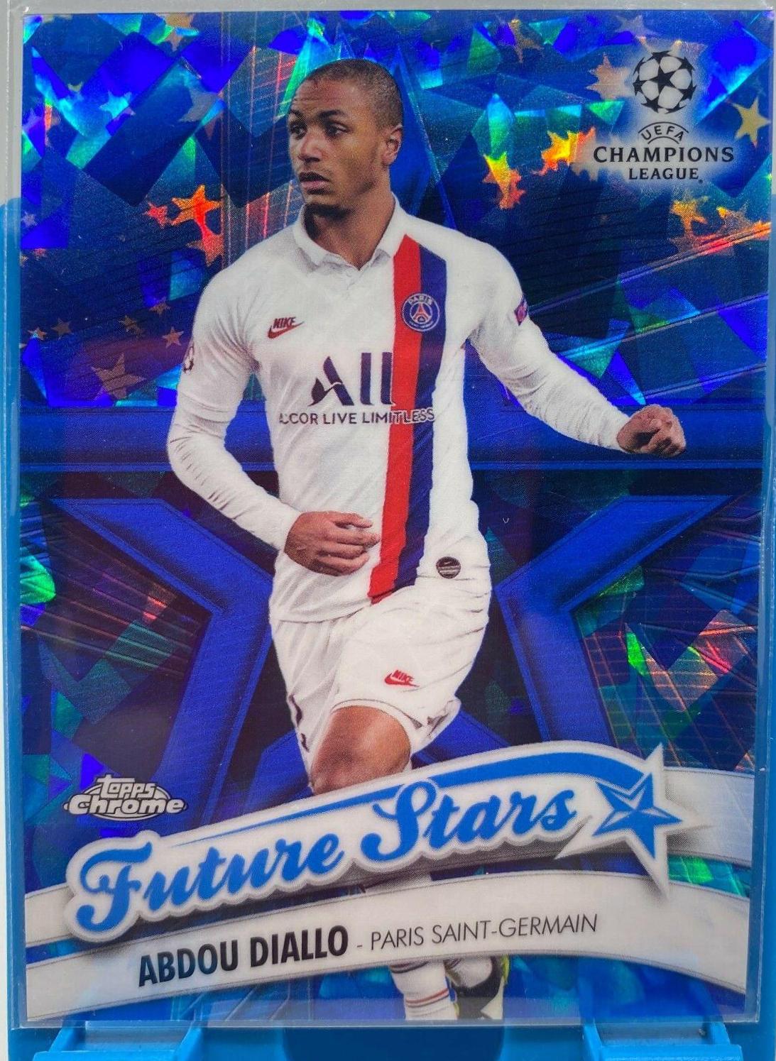 Abdou Diallo #FS-ADI Soccer Cards 2019 Topps Chrome UEFA Champions League Future Stars