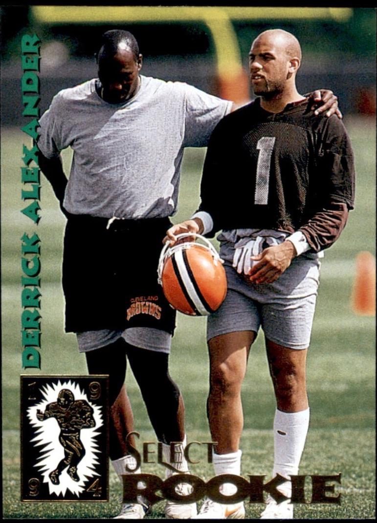 Derrick Alexander #202 Football Cards 1994 Panini Select
