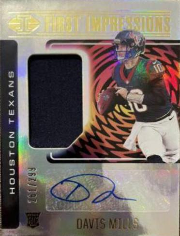 Davis Mills #122 2021 Panini Illusions Football