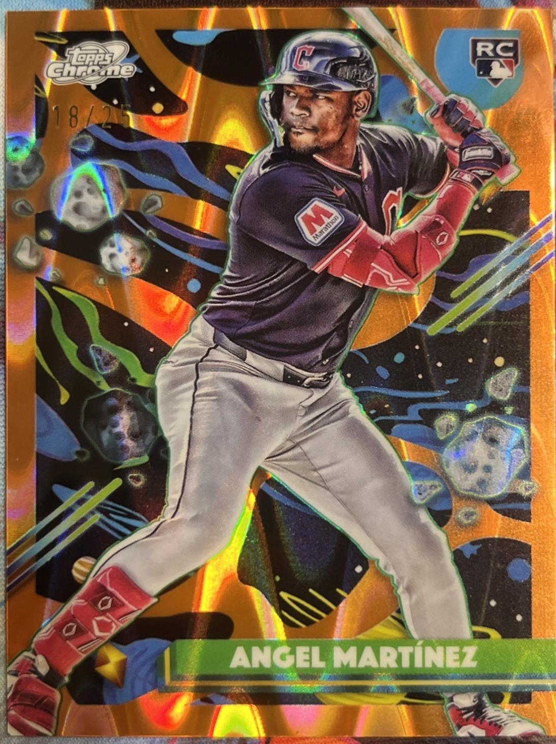Angel Martinez [Orange Galactic Refractor] #145