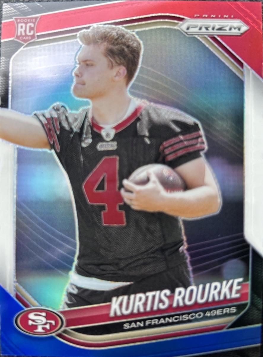 Kurtis Rourke [Red White Blue] #397 Prices | 2025 Panini Prizm ...