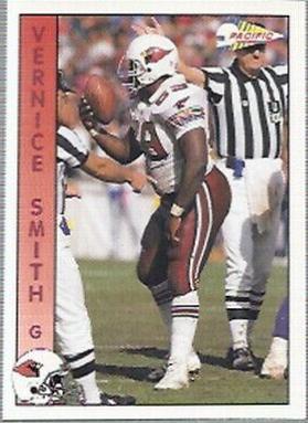 Vernice Smith #582 Football Cards 1992 Pacific