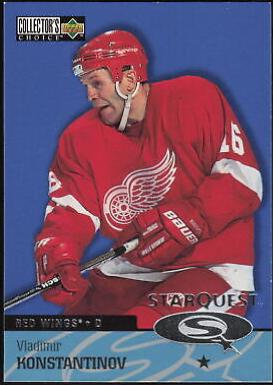 Vladimir Konstantinov #SQ33 Hockey Cards 1997 Collector's Choice Starquest
