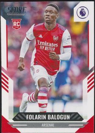 Folarin Balogun #193 Soccer Cards 2021 Panini Score Premier League