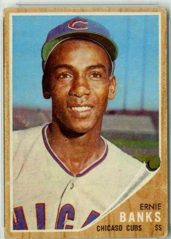 Ernie Banks #25 Baseball Cards 1962 Venezuela Topps