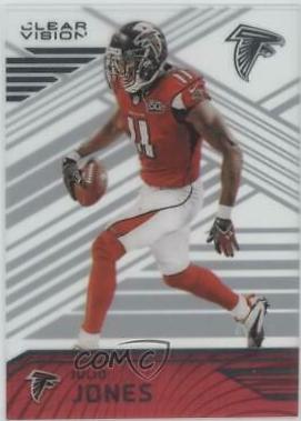 Julio Jones #5 Football Cards 2016 Panini Clear Vision