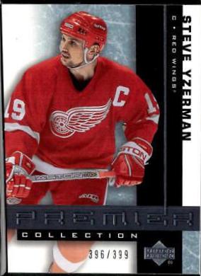 Steve Yzerman #21 Hockey Cards 2001 Upper Deck Premier Collection