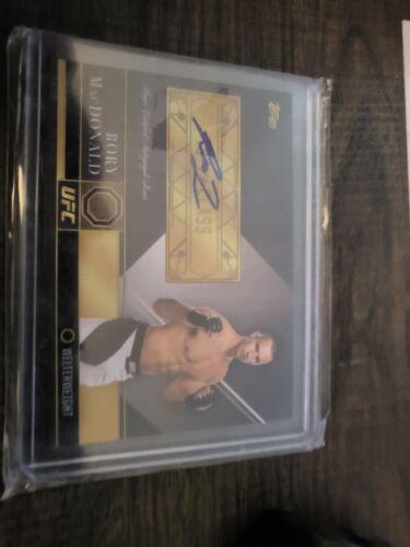 Rory MacDonald #TCA-RM Ufc Cards 2016 Topps UFC Top of the Class Autographs