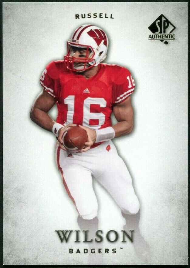 Russell Wilson #87 Football Cards 2012 SP Authentic