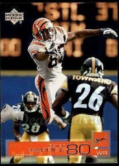 Peter Warrick #38 Football Cards 2002 Upper Deck