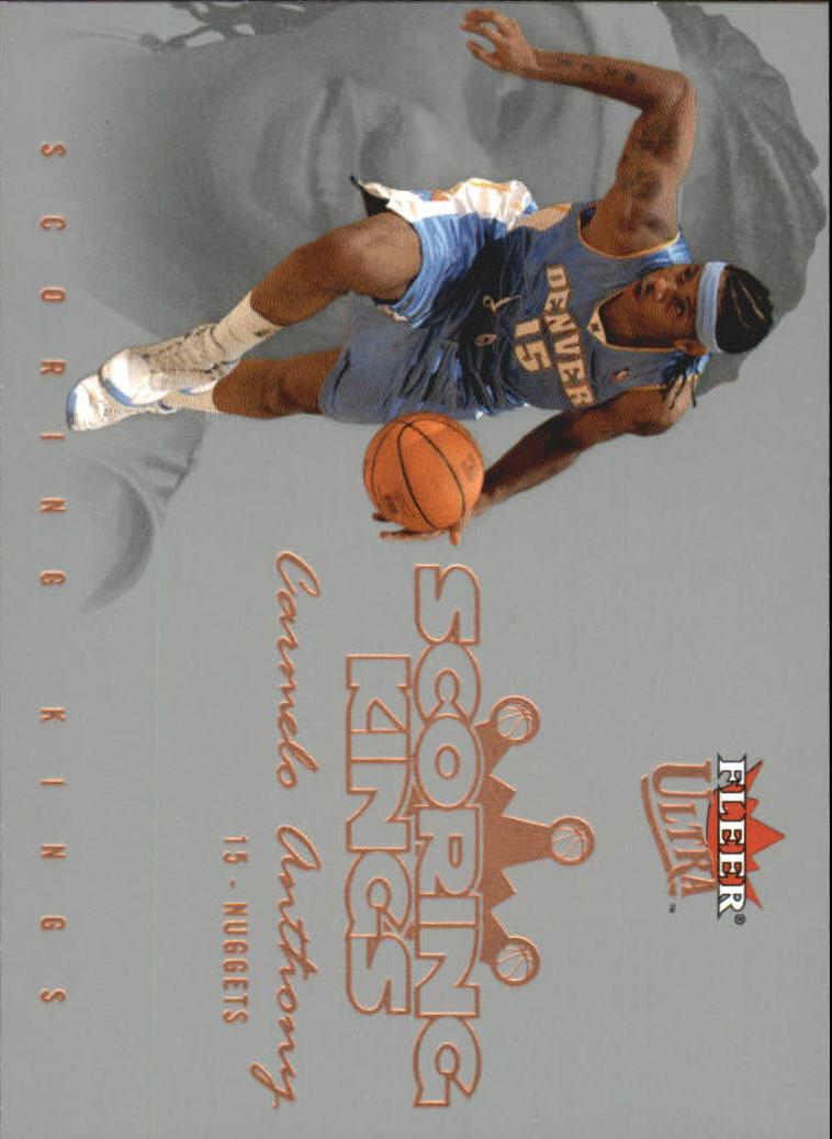 Carmelo Anthony #11 Basketball Cards 2004 Ultra Scoring Kings
