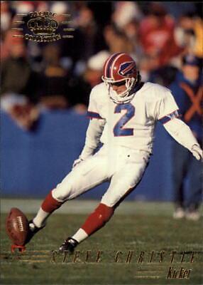 Steve Christie #19 Football Cards 1994 Pacific
