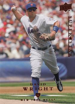 David Wright #156 Baseball Cards 2008 Upper Deck UD Superstar