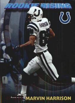 Marvin Harrison #RR5 Football Cards 2000 Bowman Rookie Rising