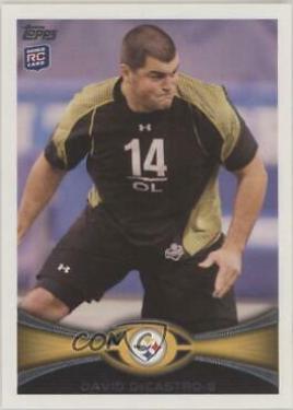 David DeCastro #32 Football Cards 2012 Topps