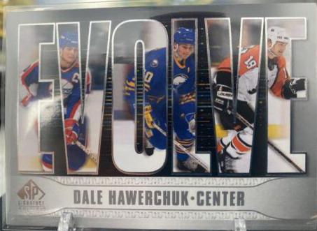 Dale Hawerchuk #E-28 2020-21 SP Signature Edition Legends Hockey Evolve