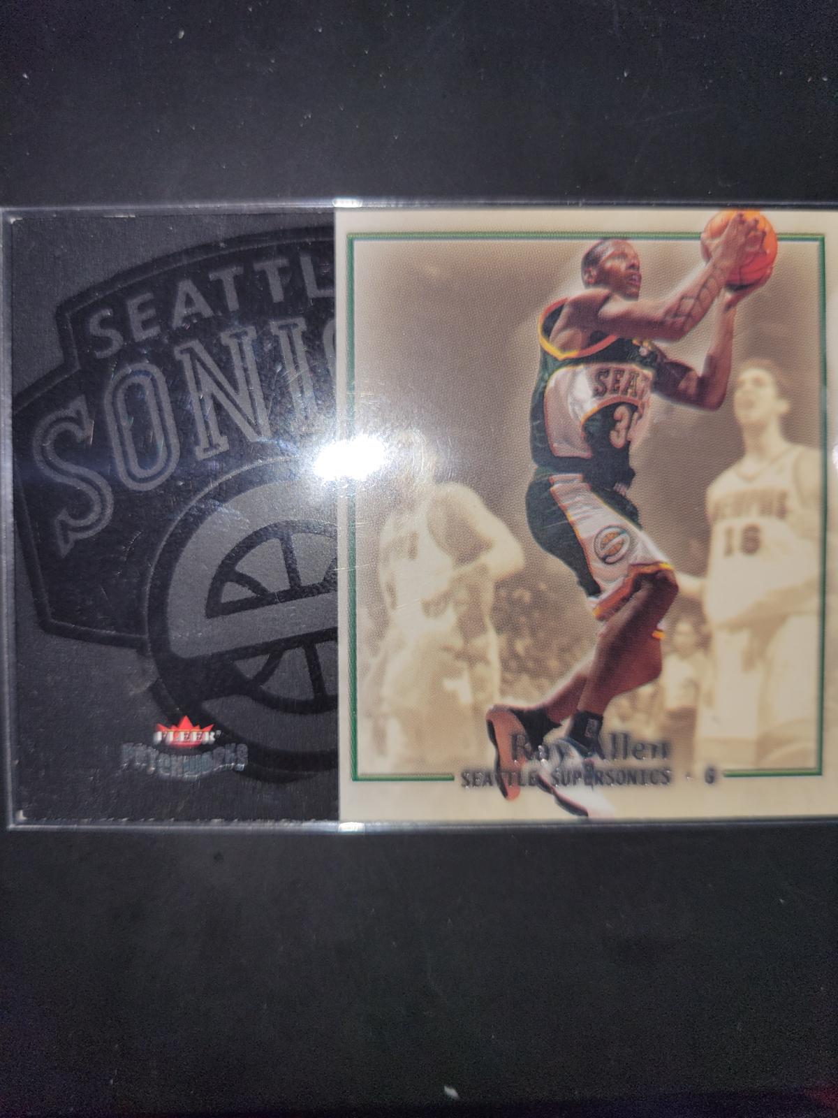 Ray Allen #80 Basketball Cards 2003 Fleer Patchworks