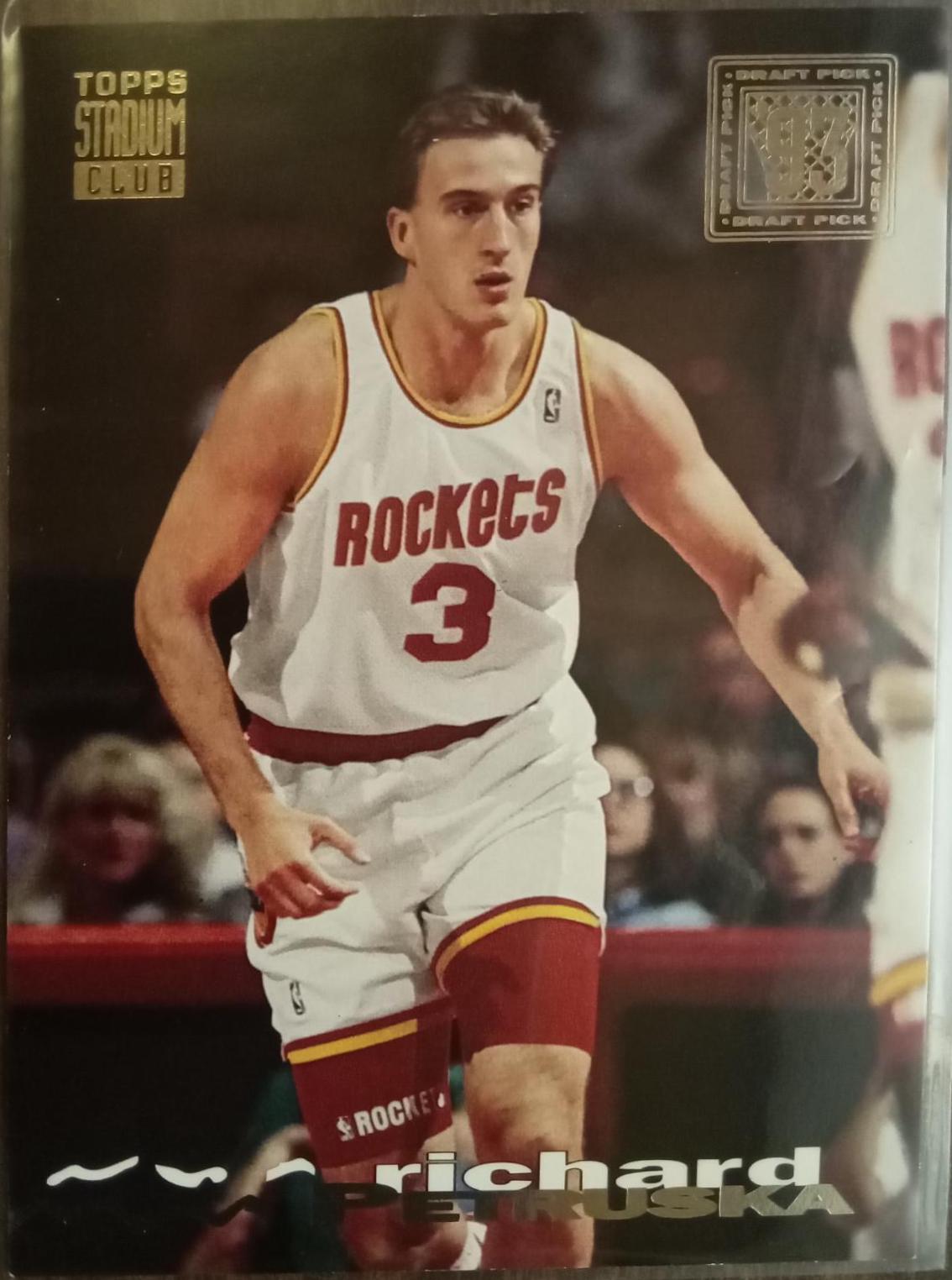 Richard Petruska #346 Basketball Cards 1993 Stadium Club