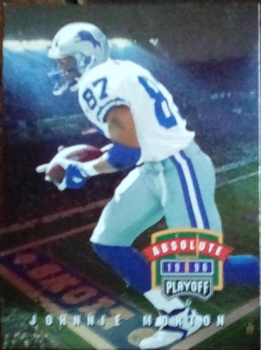 Johnnie Morton #021 Football Cards 1996 Playoff Absolute