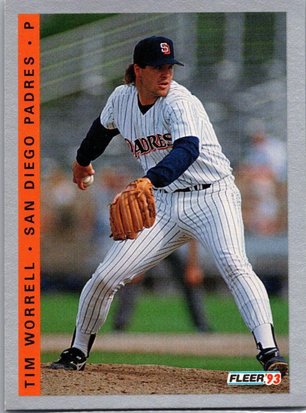 Tim Worrell #F-148 Baseball Cards 1993 Fleer Final Edition