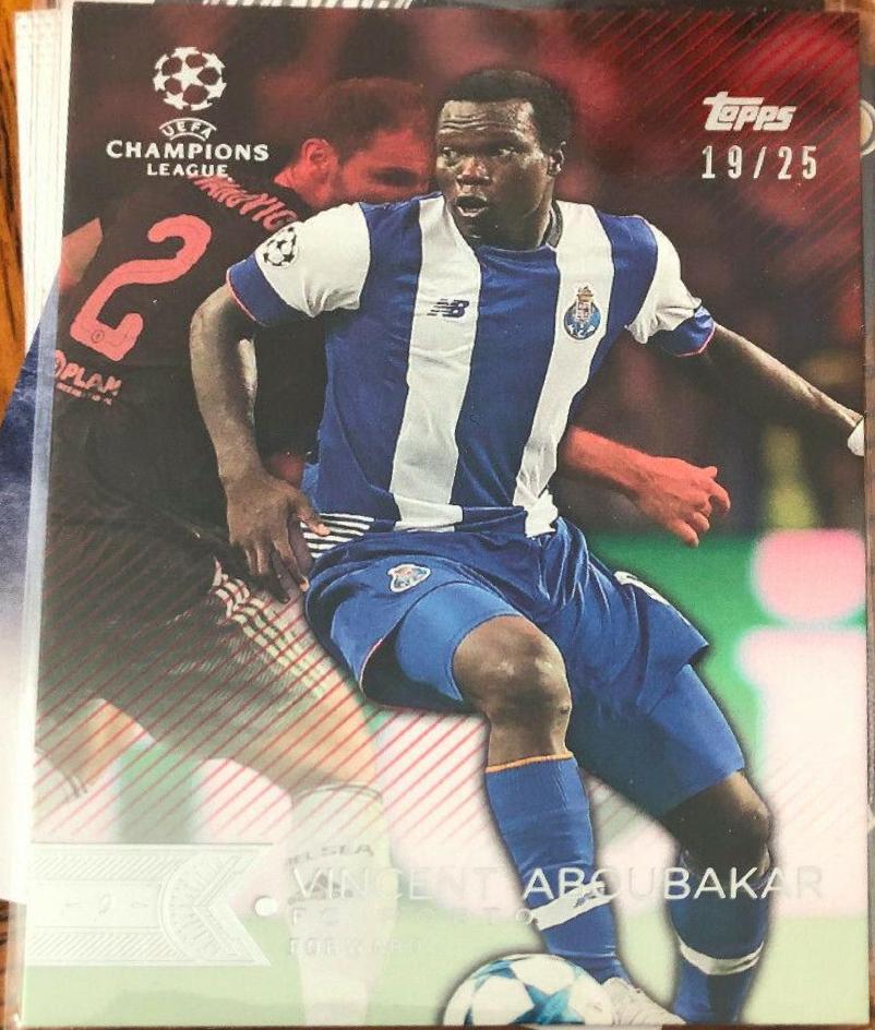 Vincent Aboubakar #167 Soccer Cards 2015 Topps UEFA Champions League Showcase